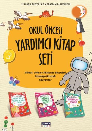 Okul Öncesi Yardımcı Kitap Seti (3 Kitap Takım) Abdullah Özbek