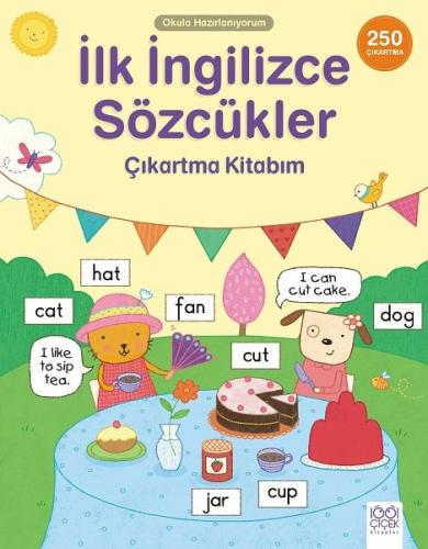 Okula Hazırlanıyorum - İlk İngilizce Sözcükler Çıkartma Kitabım Kolekt