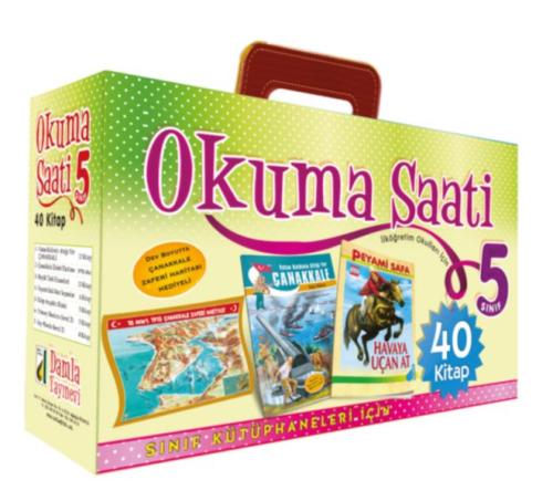 Okuma Saati Seti 5. Sınıf (40 Kitap) %25 indirimli Kolektif