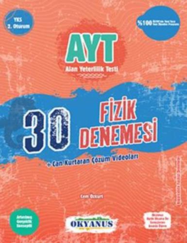 Okyanus AYT 30 Fizik Denemesi Cem Özkurt