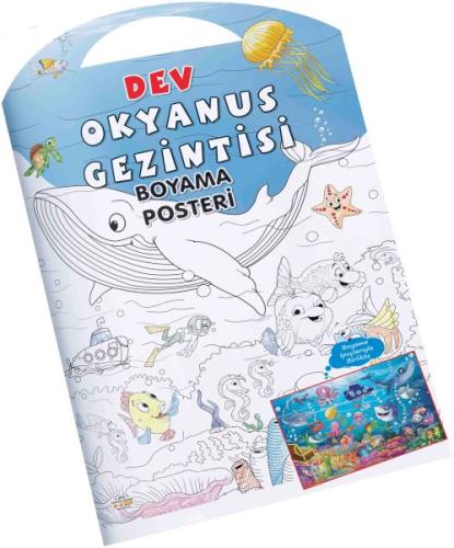 Okyanus Gezintisi Dev Boyama Posteri %23 indirimli