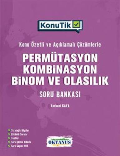 Okyanus KonuTik Permütasyon, Kombinasyon, Binom Ve Olasılık Soru Banka