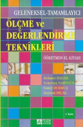 Ölçme ve Değerlendirme Teknikleri Mehmet Bahar