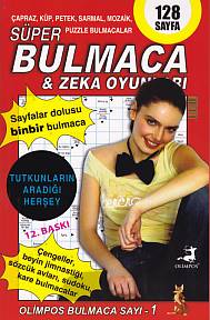 Olimpos Bulmaca Sayı: 1 Süper Bulmaca - Zeka Oyunları Ahmet Ayyıldız