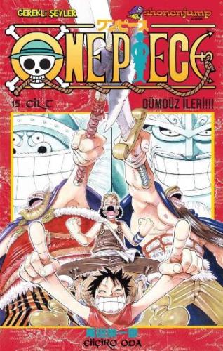 One Piece 15. Cilt - Dümdüz İleri %15 indirimli Eiiçiro Oda