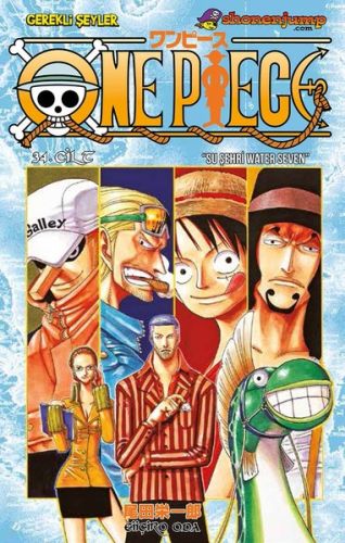 One Piece 34. Cilt - Su Şehri Water Seven %15 indirimli Eiiçiro Oda