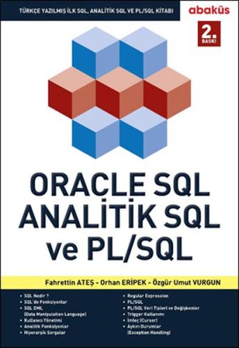 Oracle SQL, Analitik SQL ve PLSQL %20 indirimli Özgür Umut Vurgun