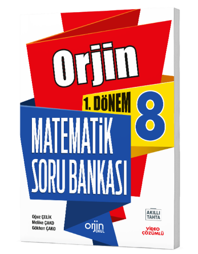 Orjin Okul Yayınları 8 Matematik 1. Dönem Soru Bankası