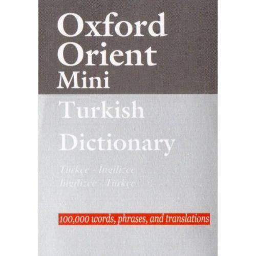 Oxford Orient Mini Turkish Dictionary %20 indirimli Joanna Rubery - Ni