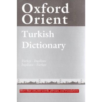 Oxford Orient Turkish Dictionary Joanna Rubery - Nicholas Rollin