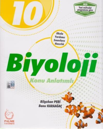 Palme 10. Sınıf Biyoloji Konu Anlatımlı (Yeni) %20 indirimli Banu Kara