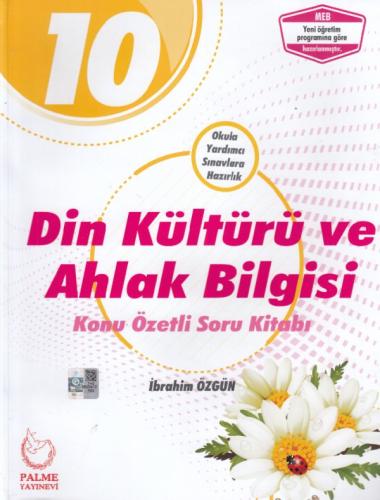 Palme 10. Sınıf Din Kültürü ve Ahlak Bilgisi Konu Özetli Soru Kitabı %