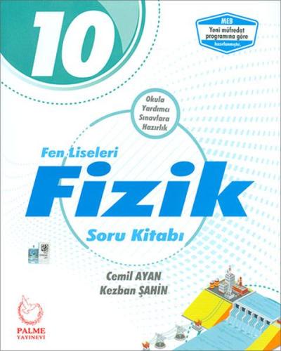 Palme 10.Sınıf Fen Liseleri Fizik Soru Kitabı (Yeni) %20 indirimli Kez