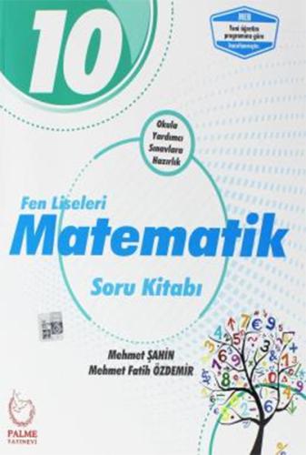 Palme 10.Sınıf Fen Liseleri Matematik Soru Kitabı (Yeni) %20 indirimli