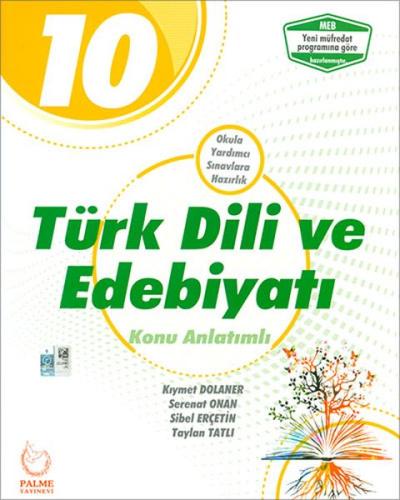 Palme 10.Sınıf Türk Dili ve Edebiyatı Konu Anlatımlı (Yeni) %20 indiri