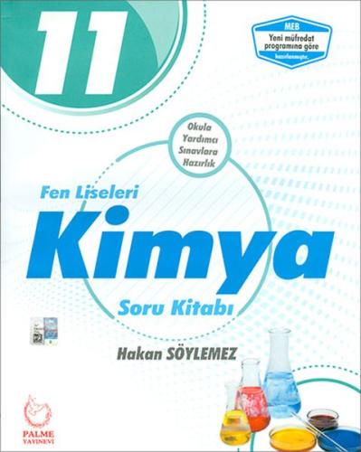 Palme 11.Sınıf Fen Liseleri Kimya Soru Kitabı (Yeni) %20 indirimli Hak