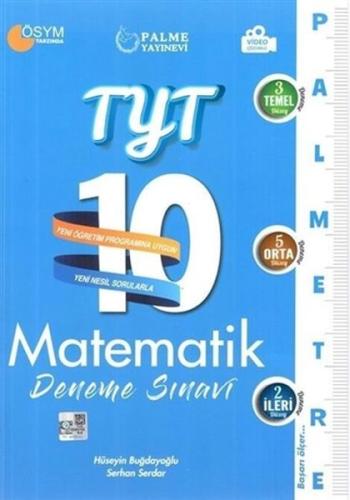 Palme TYT 10 Deneme Sınavı Matematik %20 indirimli Hüseyin Buğdayoğlu