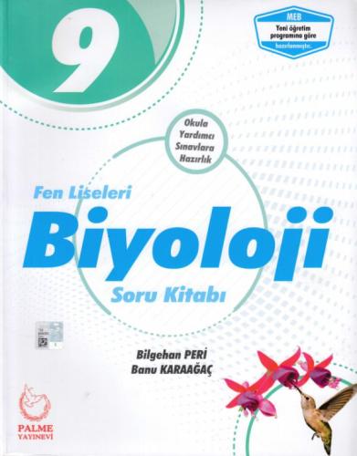 Palme 9.Sınıf Fen Liseleri Biyoloji Soru Kitabı (Yeni) %20 indirimli B