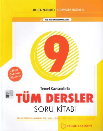 Palme 9. Sınıf Temel Kavramlarla Tüm Dersler Soru Kitabı (Yeni) %20 in