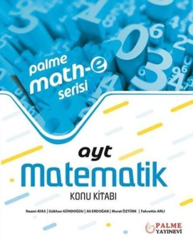 Palme AYT Matematik Konu Kitabı Palme Mathe Serisi %20 indirimli Nazmi