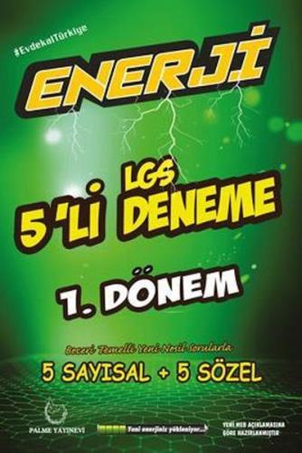 Palme Enerji LGS 1. Dönem 5'li Deneme %20 indirimli Komisyon