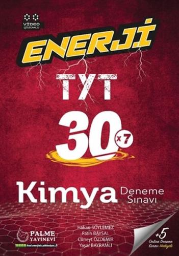 Palme Enerji TYT Kimya 30 Deneme Sınavı %20 indirimli Hakan Söylemez