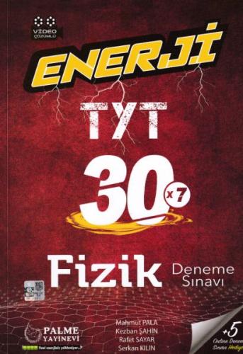 Palme TYT Fizik Enerji 30 Deneme Sınavı %20 indirimli Kezban Şahin Mah