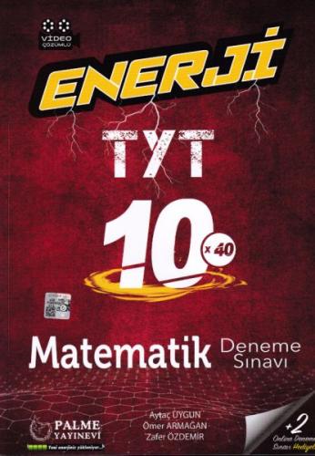 Palme TYT Matematik Enerji 10 Deneme Sınavı %20 indirimli Aytaç Uygun