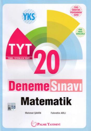 Palme YKS-TYT Matematik 20 Deneme Sınavı (Yeni) %20 indirimli Fahretti