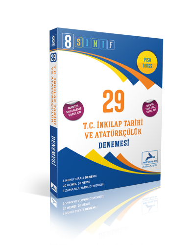 8. Sınıf T.C. İnkılap Tarihi Ve Atatürkçülük 29'Lu Branş Denemesi