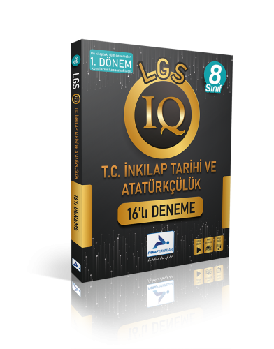 Lgs Iq T.C. İnkılap Tarihi Ve Atatürkçülük 16 Deneme (2023)