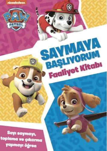 Paw Patrol - Saymaya Başlıyorum Faaliyet Kitabı Spin Master Paw