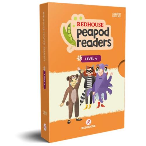 Peapod Readers İngilizce Hikâye Seti 5 Kitap - Level 4 %15 indirimli