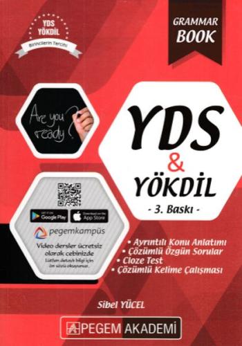 Pegem Akademi YDS - YÖKDİL Grammar Book(Yeni) Sibel Yüce