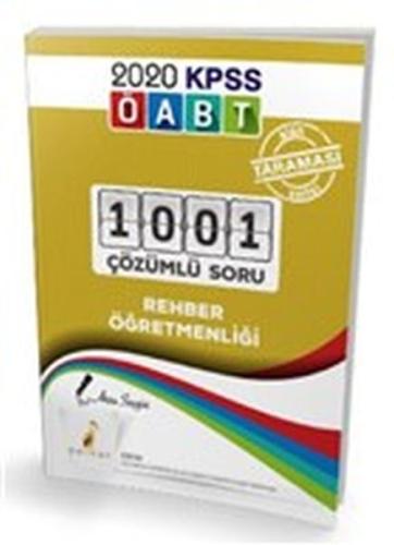 Pelikan 2020 ÖABT Rehberlik Öğretmenliği 1001 Çözümlü Soru (Yeni) Arzu