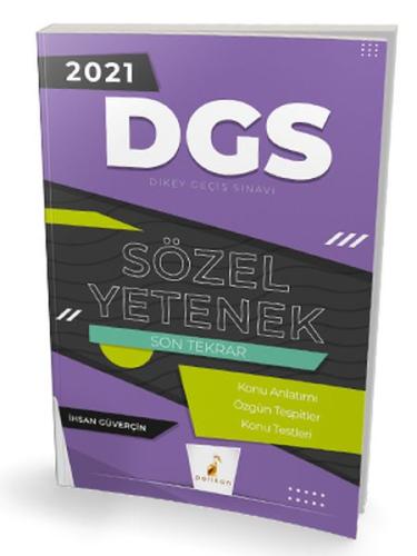 Pelikan 2021 DGS Sözel Yetenek Son Tekrar Konu Anlatımı %18 indirimli 