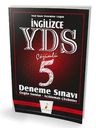 Pelikan İngilizce YDS Çözümlü 5 Deneme Sınavı %18 indirimli Celil Ural