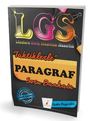 Pelikan LGS Liselere Giriş Sınavına Hazırlık Taktiklerle Paragraf Soru