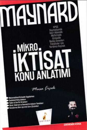 Pelikan Maynard Mikro İktisat Konu Anlatımı Musa Çiçek