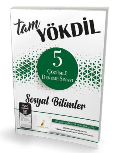 Pelikan Tam YÖKDİL Sosyal Bilimler Dijital Çözümlü 5 Deneme Sınavı %18