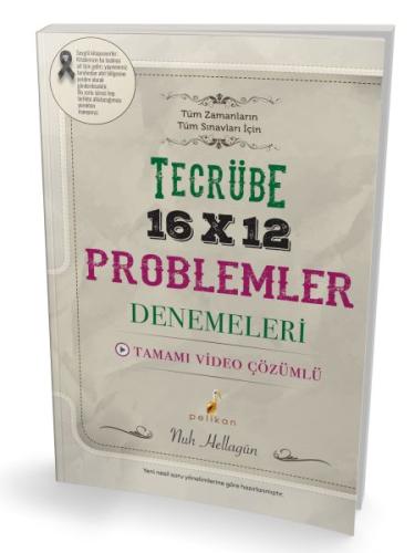 Pelikan Tecrübe 16x12 Video Çözümlü Problemler Denemeleri %18 indiriml