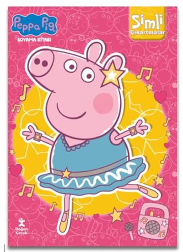 Peppa Pig Simli Çıkartmalı Boyama %10 indirimli Kolektif