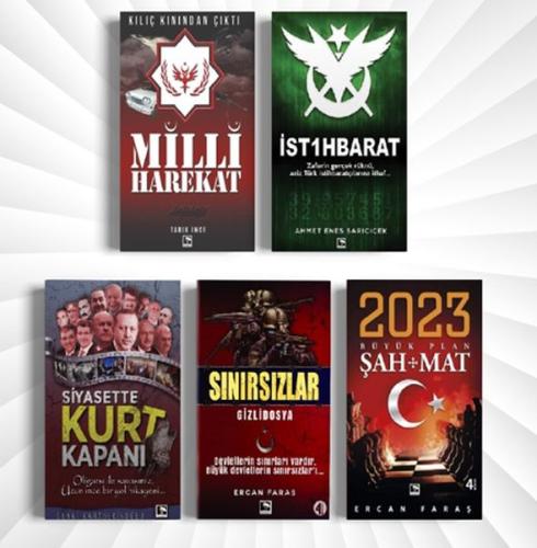 Perde Arkası Seti - 5 Kitap Takım %25 indirimli Şevki Karabekiroğlu