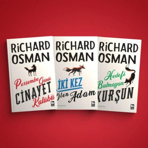 Perşembe Günü Cinayet Kulübü Serisi (3 Kitap Takım) %15 indirimli Rich