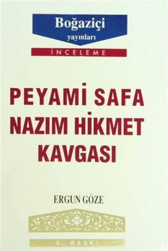 Peyami Safa-Nazım Hikmet Kavgası %11 indirimli Ergun Göze