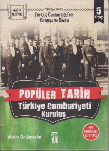 Popüler Tarih Türkiye Cumhuriyeti Kuruluş 5 Kitap Metin Özdamarlar