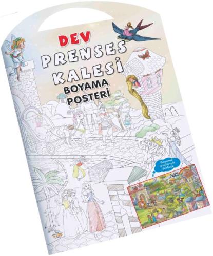 Prenses Kalesi Dev Boyama Posteri %23 indirimli