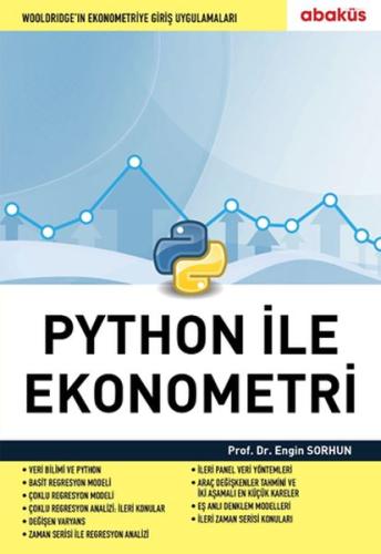 Python ile Ekonometri %20 indirimli Prof. Dr. Engin Sorhun