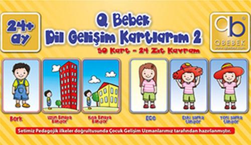 Q Bebek Dil Gelişim Kartlarım 2 %20 indirimli Kolektif