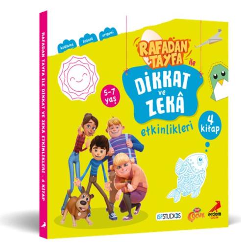 Rafadan Tayfa ile Dikkat ve Zeka Etkinlikleri (4 Kitap Takım) %30 indi